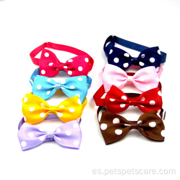 Accesorios de mascotas multicolor Dot Pet Tie Supplio ajustable